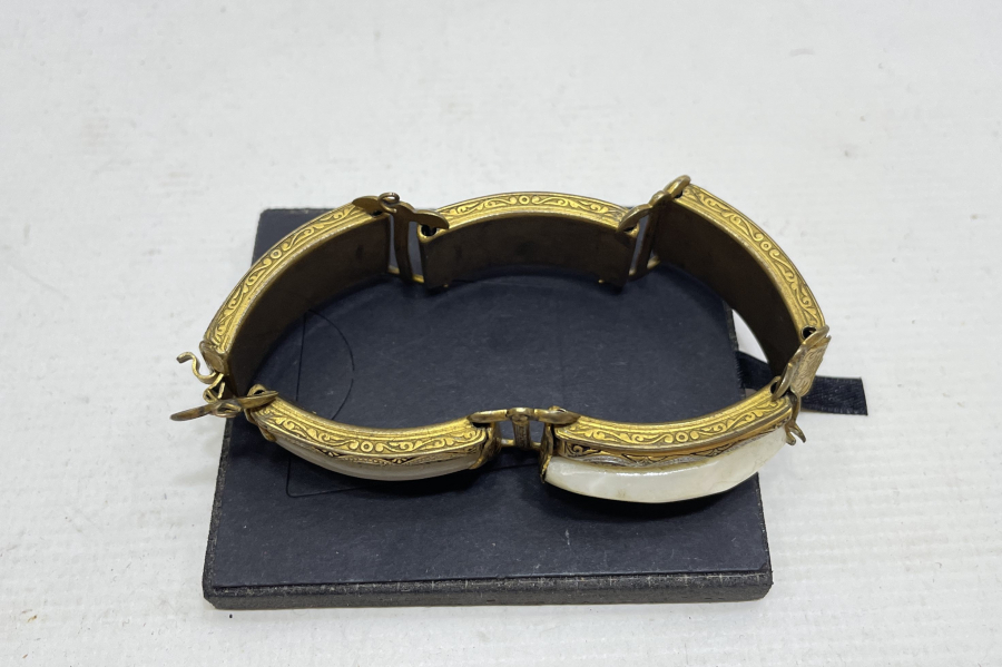 ALTIN VERMEYLİ TOLEDO İŞİ NADİR BİLEKLİK