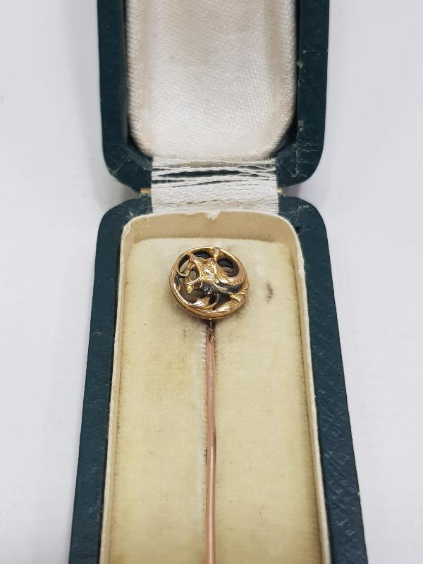 ANTİKA EJDERHA FORMLU İĞNE BROŞ 