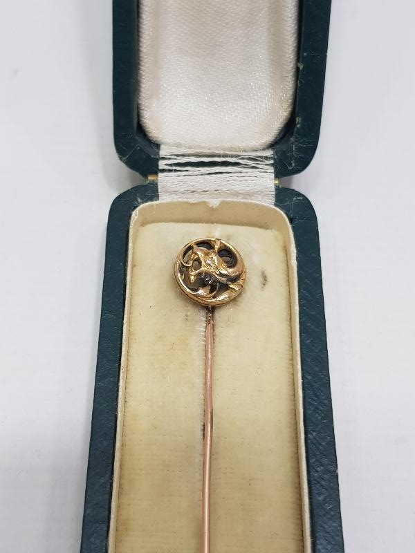 ANTİKA EJDERHA FORMLU İĞNE BROŞ 