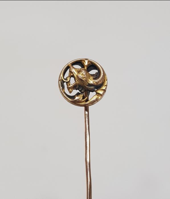 ANTİKA EJDERHA FORMLU İĞNE BROŞ 