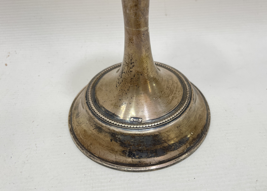 ANTİKA GÜMÜŞ ŞAMDAN