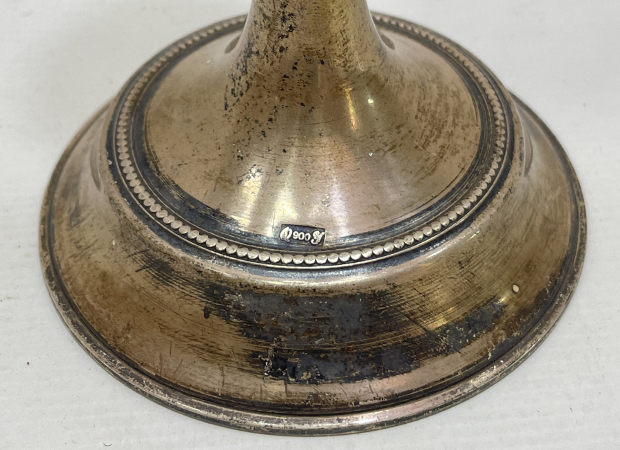 ANTİKA GÜMÜŞ ŞAMDAN