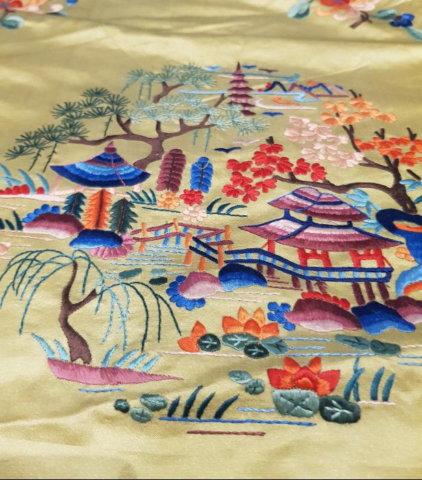 ANTİKA İPEK KİMONO