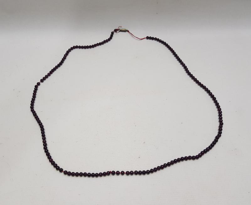 ANTİKA LAL TAŞI KOLYE GERDANLIK