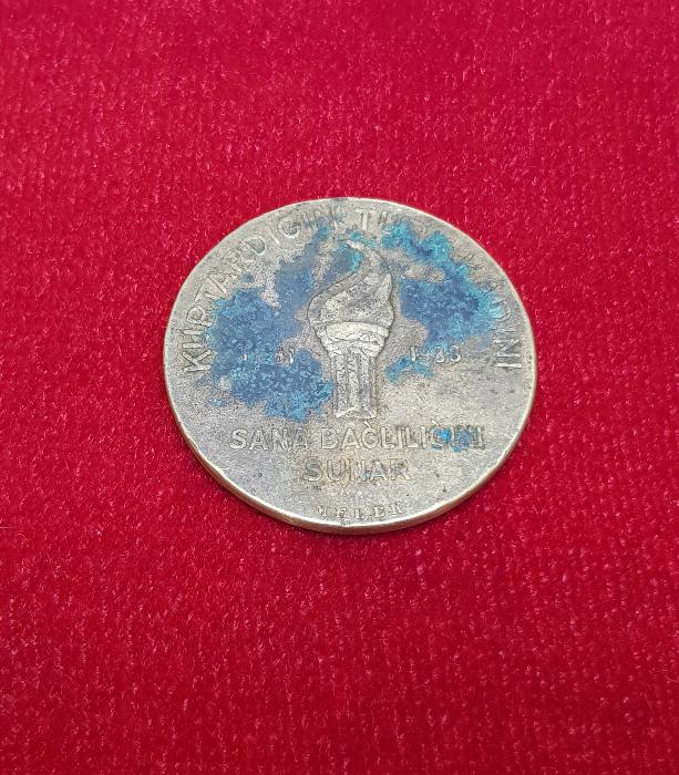 ATATÜRK'ÜN VEFATI DOLAYISIYLA BASTIRILMIŞ NADİR MADALYON