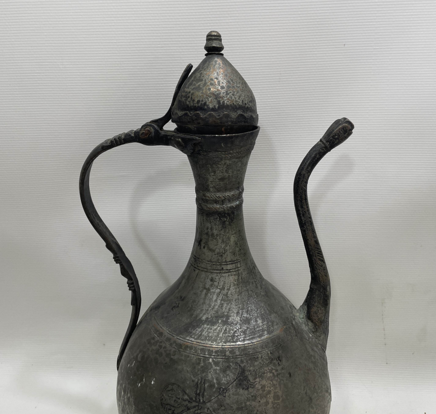 ÇOK NADİR LALE DEVRİ DÖNEMİ YAZILI İBRİK