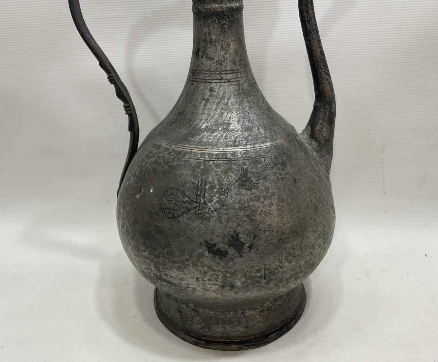 ÇOK NADİR LALE DEVRİ DÖNEMİ YAZILI İBRİK