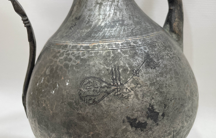 ÇOK NADİR LALE DEVRİ DÖNEMİ YAZILI İBRİK