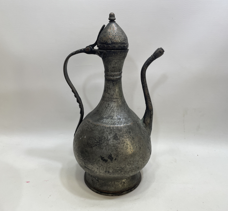 ÇOK NADİR LALE DEVRİ DÖNEMİ YAZILI İBRİK