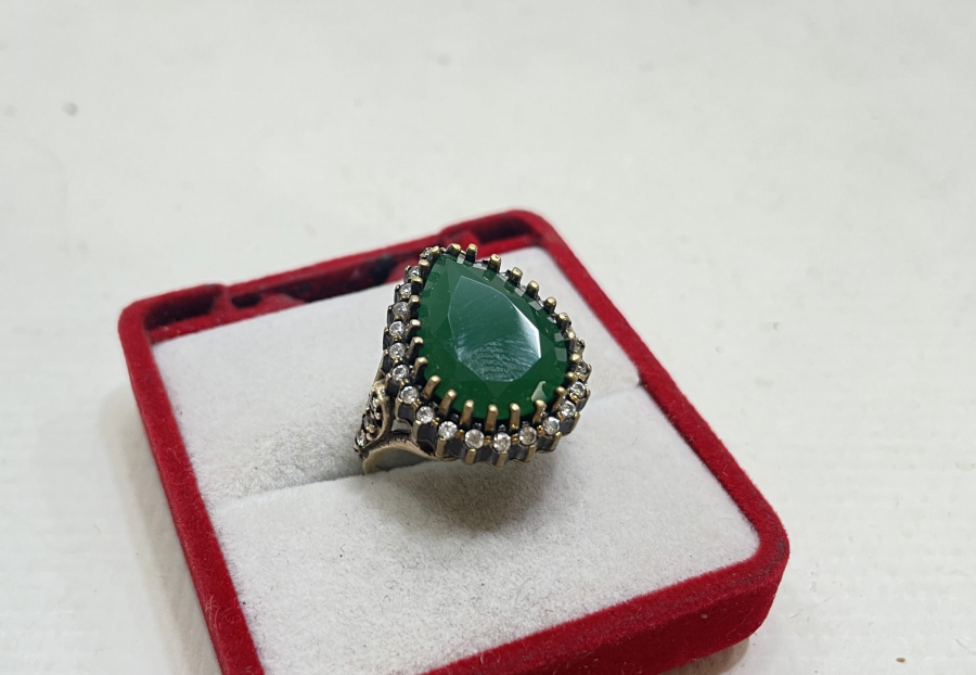 DAMLA MODELİ GÜMÜŞ HÜRREM YÜZÜĞÜ