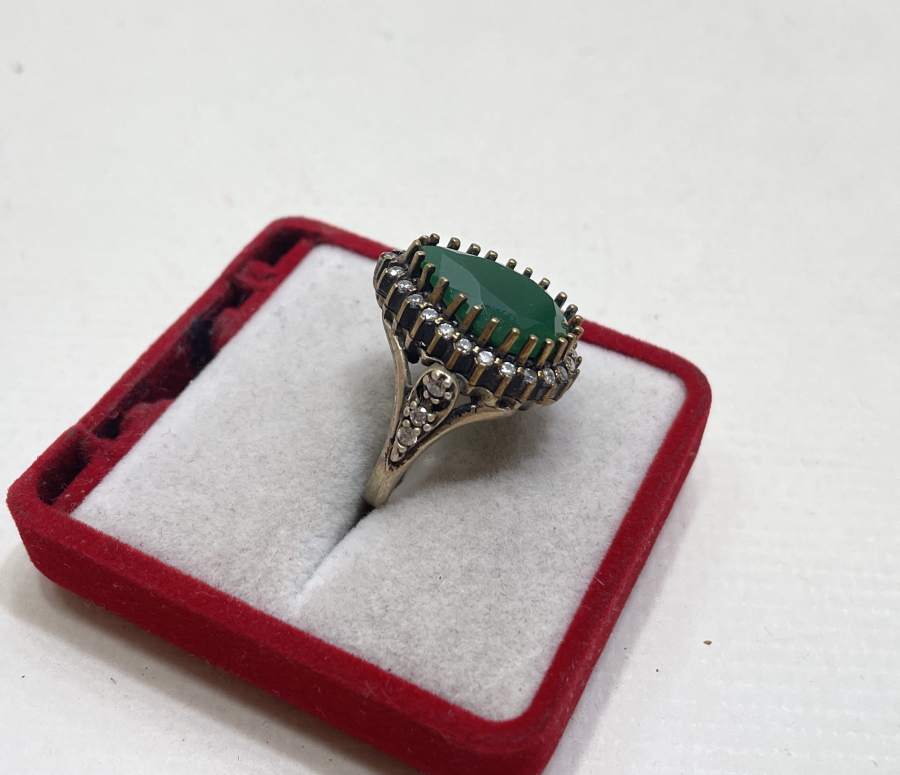 DAMLA MODELİ GÜMÜŞ HÜRREM YÜZÜĞÜ