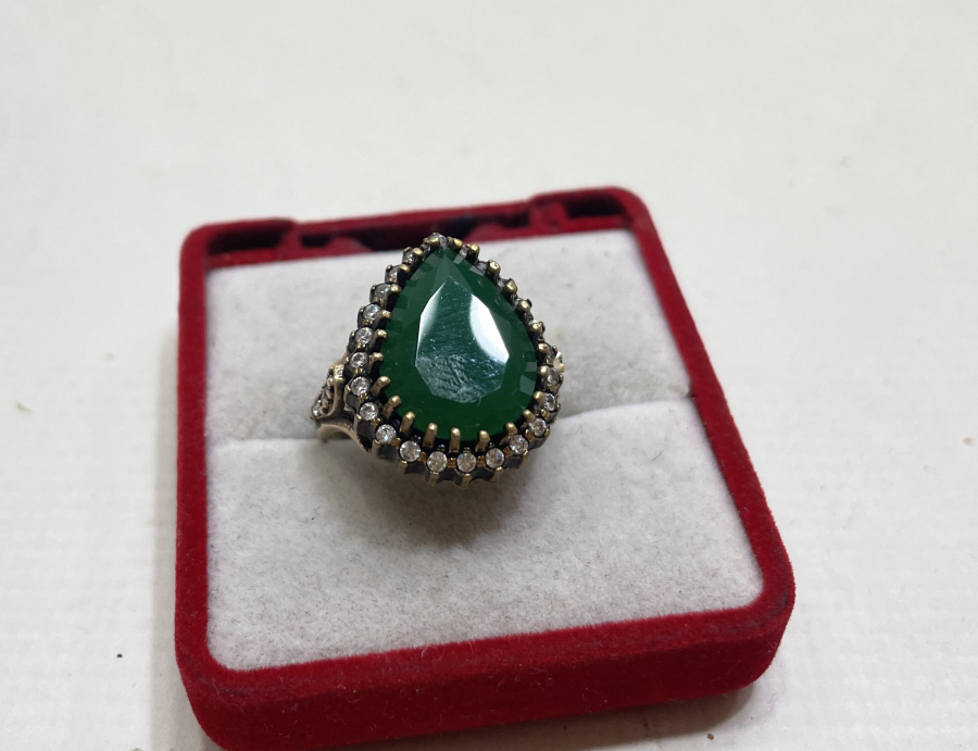 DAMLA MODELİ GÜMÜŞ HÜRREM YÜZÜĞÜ