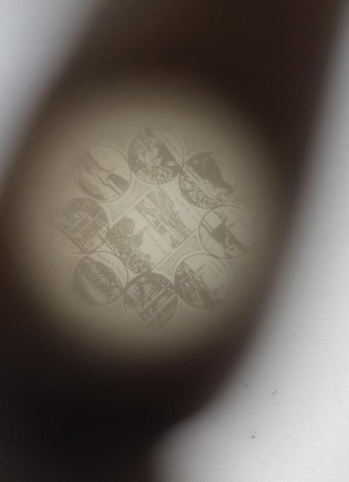 İMAMESİNDE KABE VE KUTSAL YERLERİN RESİMLERİ BULUNAN ANTİKA AHŞAP TESPİH