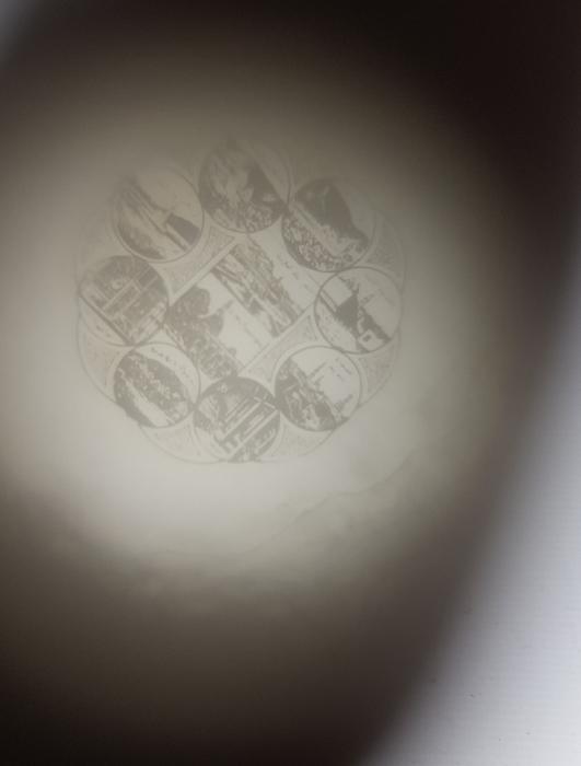 İMAMESİNDE KABE VE KUTSAL YERLERİN RESİMLERİ BULUNAN ANTİKA AHŞAP TESPİH