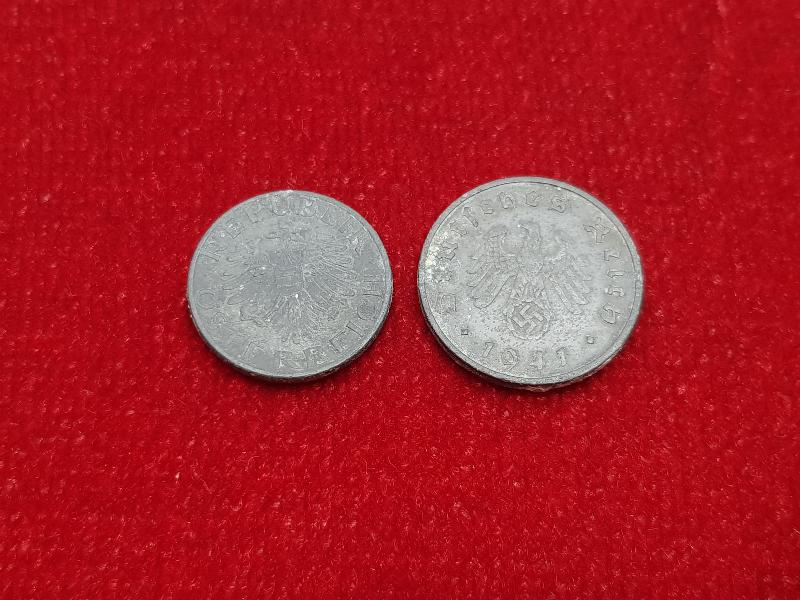 NAZİ ALMANYASI DÖNEMİ MADENİ PARA LOTU