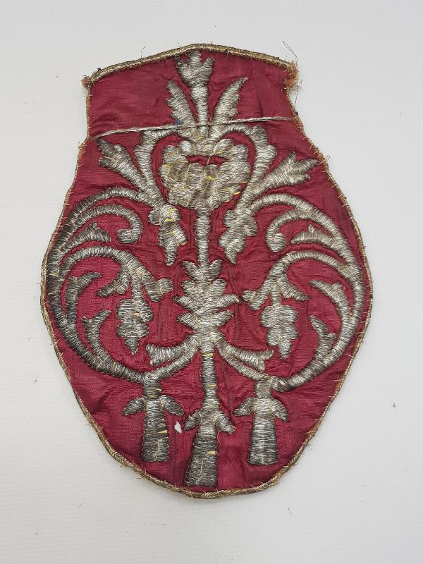 OSMANLI DÖNEMİ ALTIN SIRMA İŞLEMELİ BÜYÜK BOY GELİN KESESİ