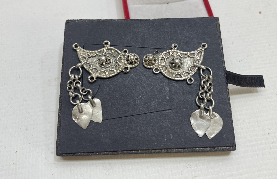 OSMANLI DÖNEMİ ÇOK NADİR GÜMÜŞ CEPKEN DÜĞMESİ