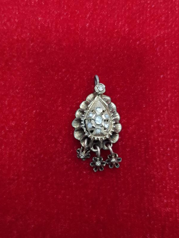 OSMANLI DÖNEMİ ELMAS KOLYE UCU