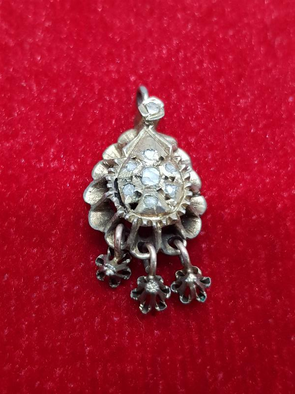 OSMANLI DÖNEMİ ELMAS KOLYE UCU