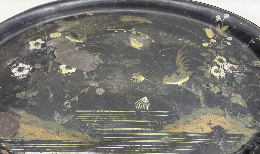 OSMANLI DÖNEMİ PULAT TEPSİ