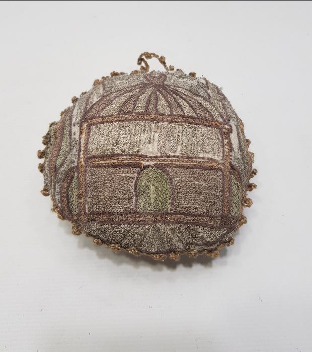 OSMANLI DÖNEMİ SUZENİ İŞÇİLİKLİ CAMİ GÖRSELLİ NADİR İĞNELİK