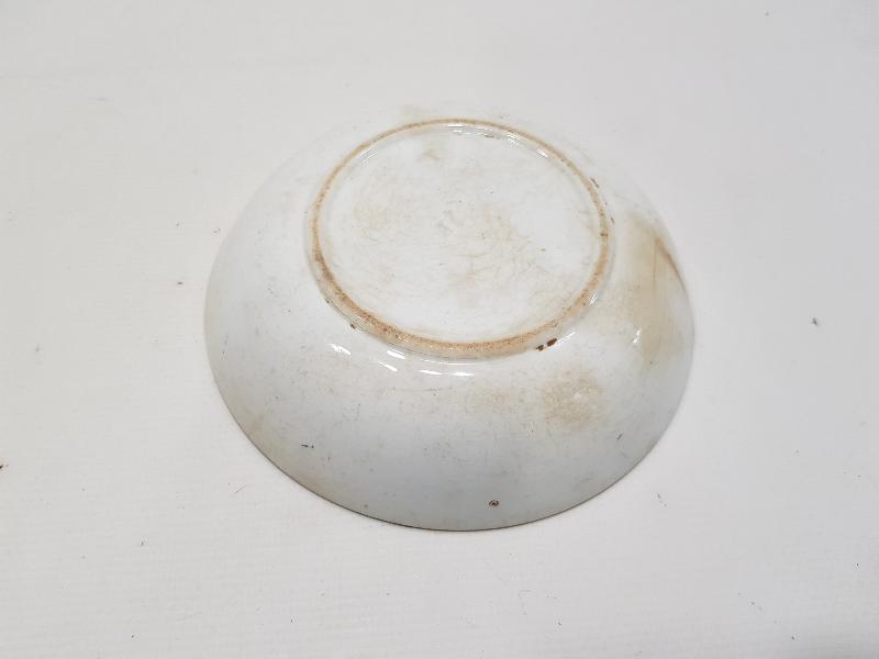 OSMANLICA YAZILI ÇOK NADİR PORSELEN İFTARİYELİK