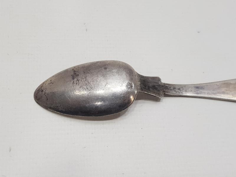 SULTAN VAHDETTİN DÖNEMİ ÇOK NADİR HİLAL VE SAH DAMGALI GÜMÜŞ TATLI KAŞIĞI