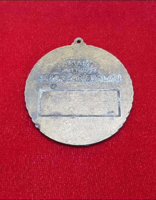 TÜRKİYE KANARYA VE KAFES KUŞLARI DERNEKLERİ FEDERASYONU BİRİNCİLİK MADALYASI