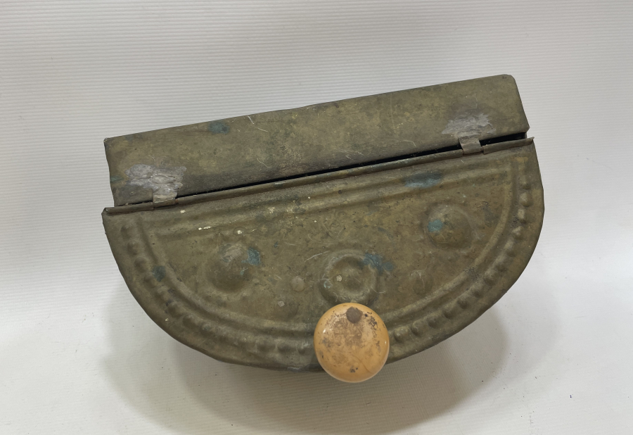 ÜZERİ DAMGALI OSMANLI DÖNEMİ NADİR KAHVECİ İŞİ KAHVE KUTUSU