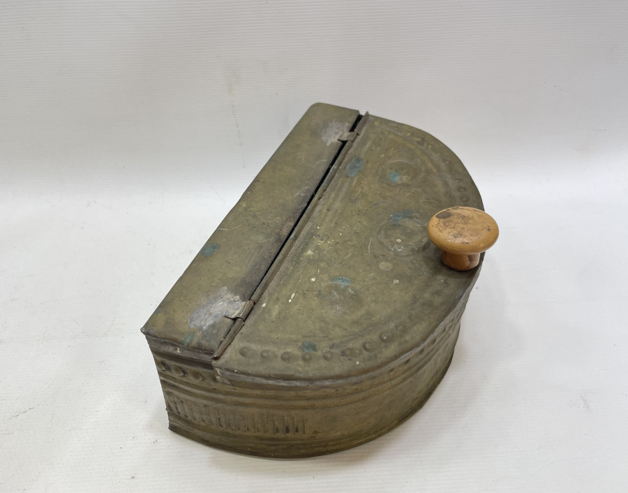 ÜZERİ DAMGALI OSMANLI DÖNEMİ NADİR KAHVECİ İŞİ KAHVE KUTUSU