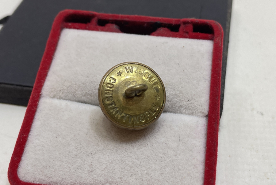 ÜZERİ TOMBAKLI 1. DÜNYA SAVAŞI DÖNEMİ TOPÇU SUBAYI DÜĞMESİ