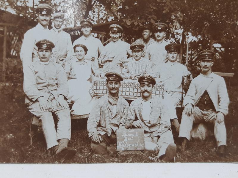 1. DÜNYA SAVAŞI DÖNEMİ ALMAN ASKERLER FOTOĞRAFI