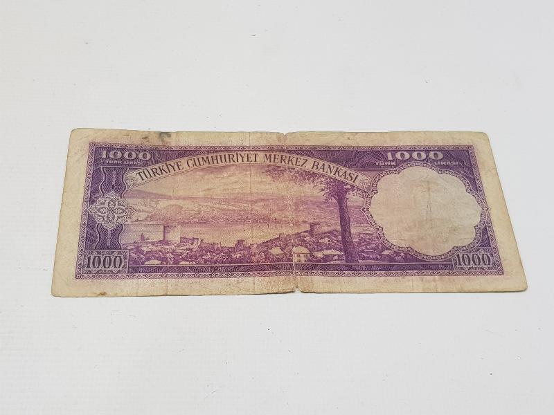 5. EMİSYON 1.000 LİRA - MEŞHUR MOR BİNLİK