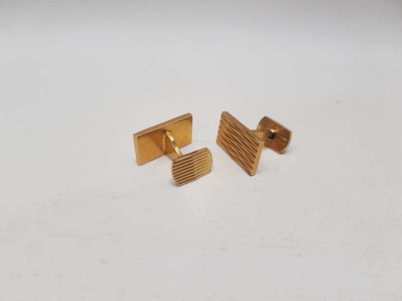 ANTİKA ALTIN KAPLAMA KOL DÜĞMELERİ