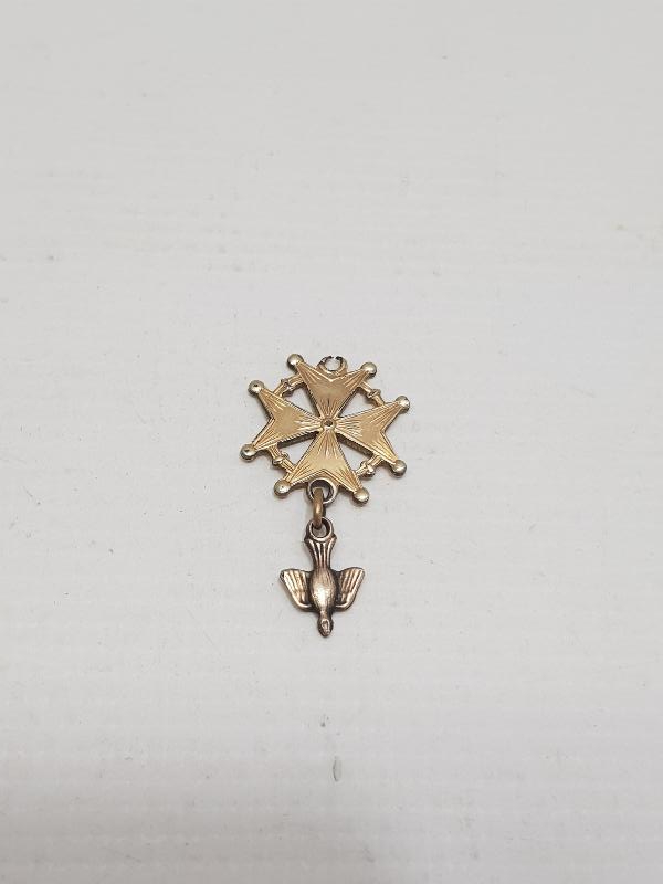 ANTİKA ÇOK NADİR HUGUENOT HAÇ