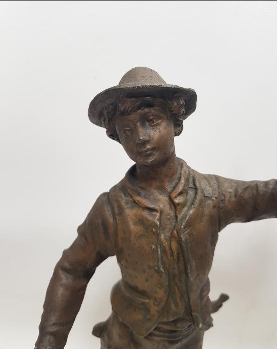 ANTİKA FRANSIZ ÇİFTÇİ HEYKELİ