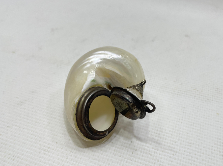 OSMANLI DÖNEMİ DENİZ KABUĞUNDAN MAMUL NADİR HOKKA