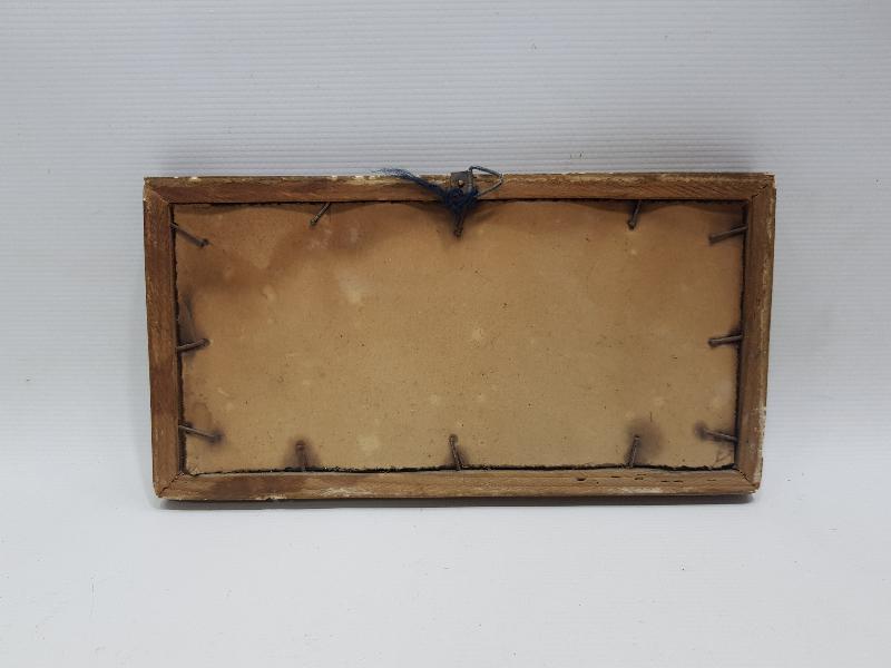 OSMANLI DÖNEMİ KETEBELİ EL ÇEKME BESMELE HAT LEVHA 