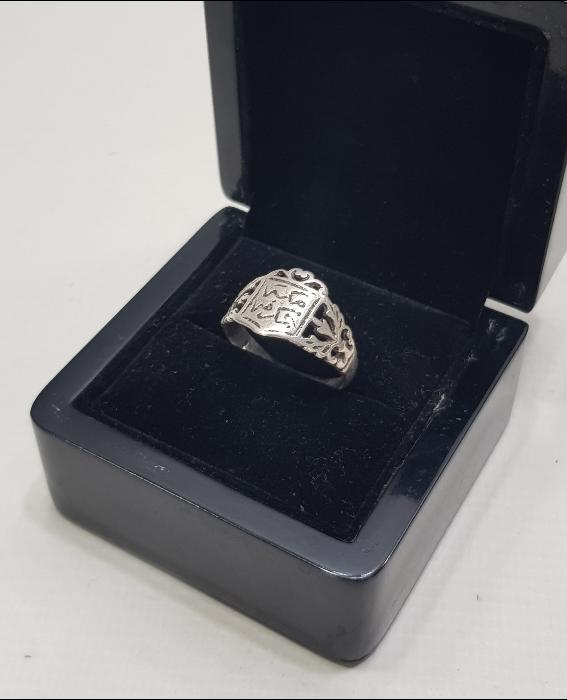 OSMANLI DÖNEMİ MEKKE-İ MÜKERREME YAZILI GÜMÜŞ YÜZÜK