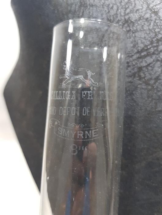 OSMANLI DÖNEMİ SMYRNE YAZILI BİR ÇİFT LAMBA CAMI