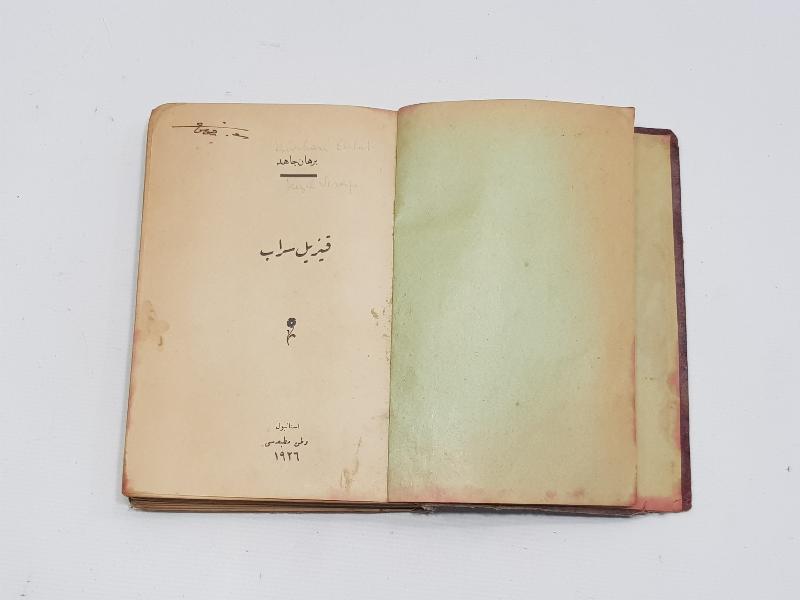 OSMANLICA ROMAN: BURHAN CAHİD - KIZIL SERAP