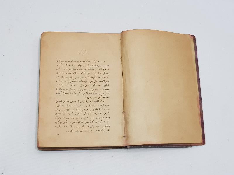 OSMANLICA ROMAN: BURHAN CAHİD - KIZIL SERAP