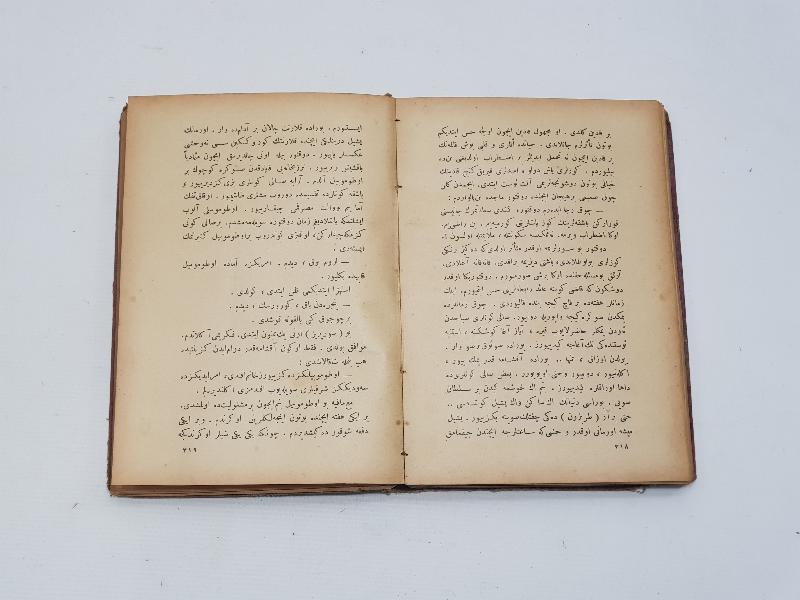 OSMANLICA ROMAN: BURHAN CAHİD - KIZIL SERAP