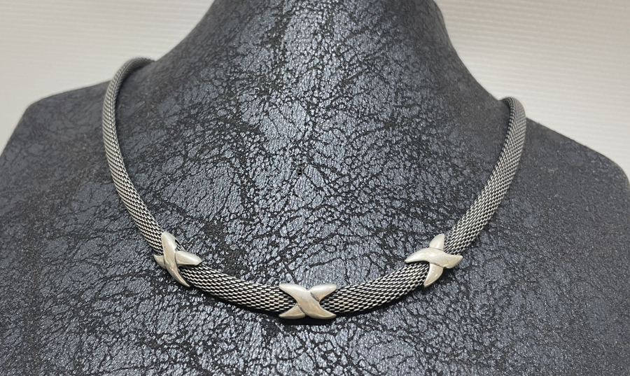 ÖZEL YAPIM GÜMÜŞ ZİNCİR KOLYE