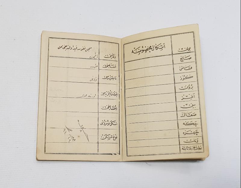 TÜRKİYE CUMHURİYETİ'NİN İLK NÜFUS KAĞIDI