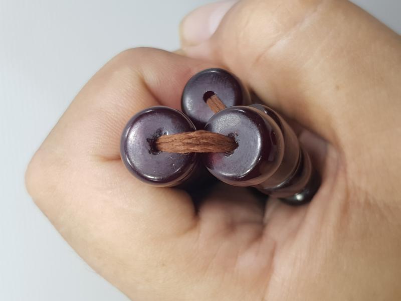 VİŞNE RENGİ ANTİKA KATALİN TESPİH