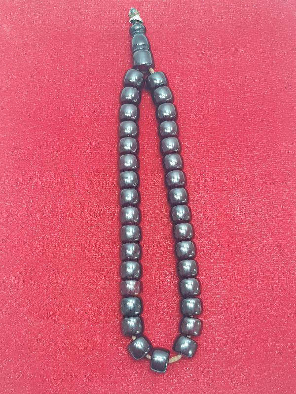 VİŞNE RENGİ ANTİKA KATALİN TESPİH