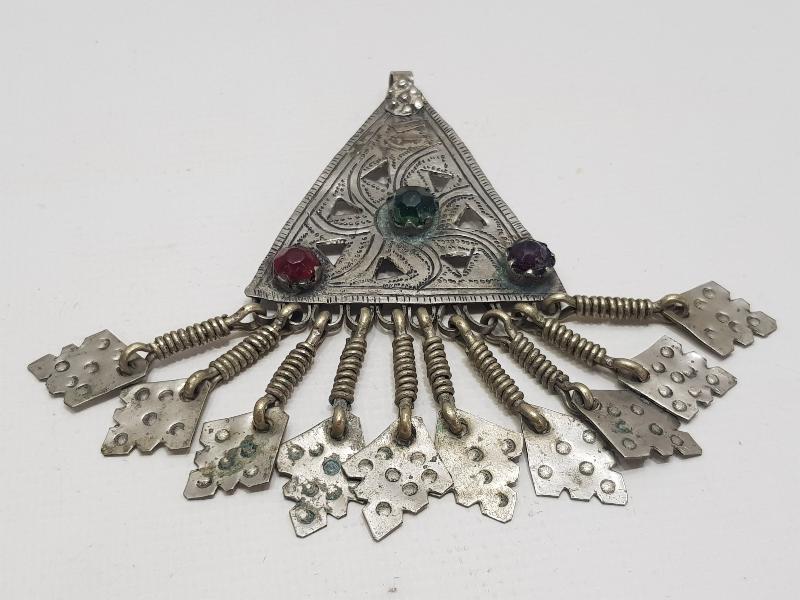 ANTİKA GÜMÜŞ TÜRKMEN TAKISI