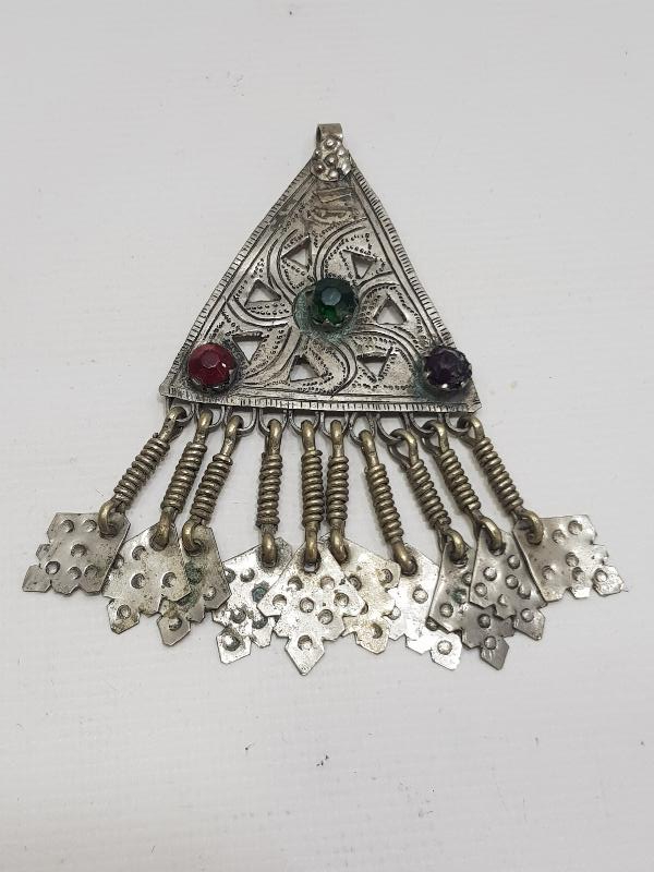 ANTİKA GÜMÜŞ TÜRKMEN TAKISI