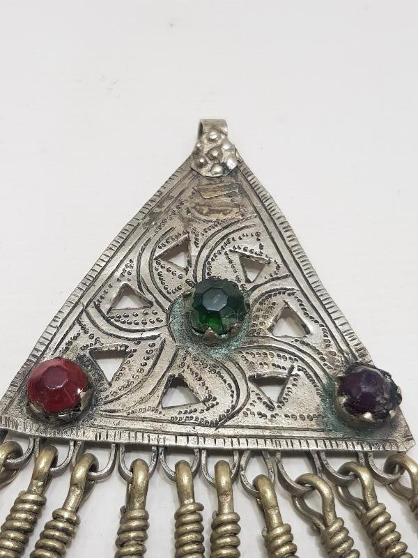 ANTİKA GÜMÜŞ TÜRKMEN TAKISI